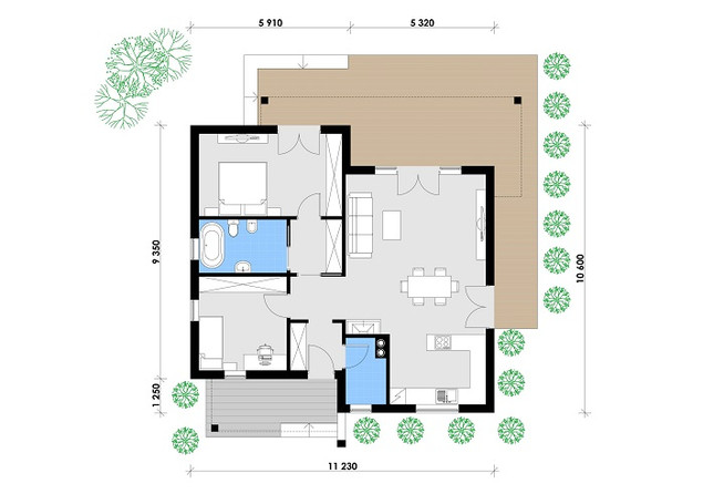 Prefabricated House 105m²